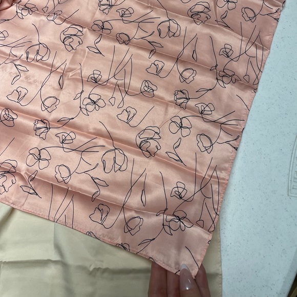 Lark & Ives Silk Satin Scarf Set - Picture 7 of 14